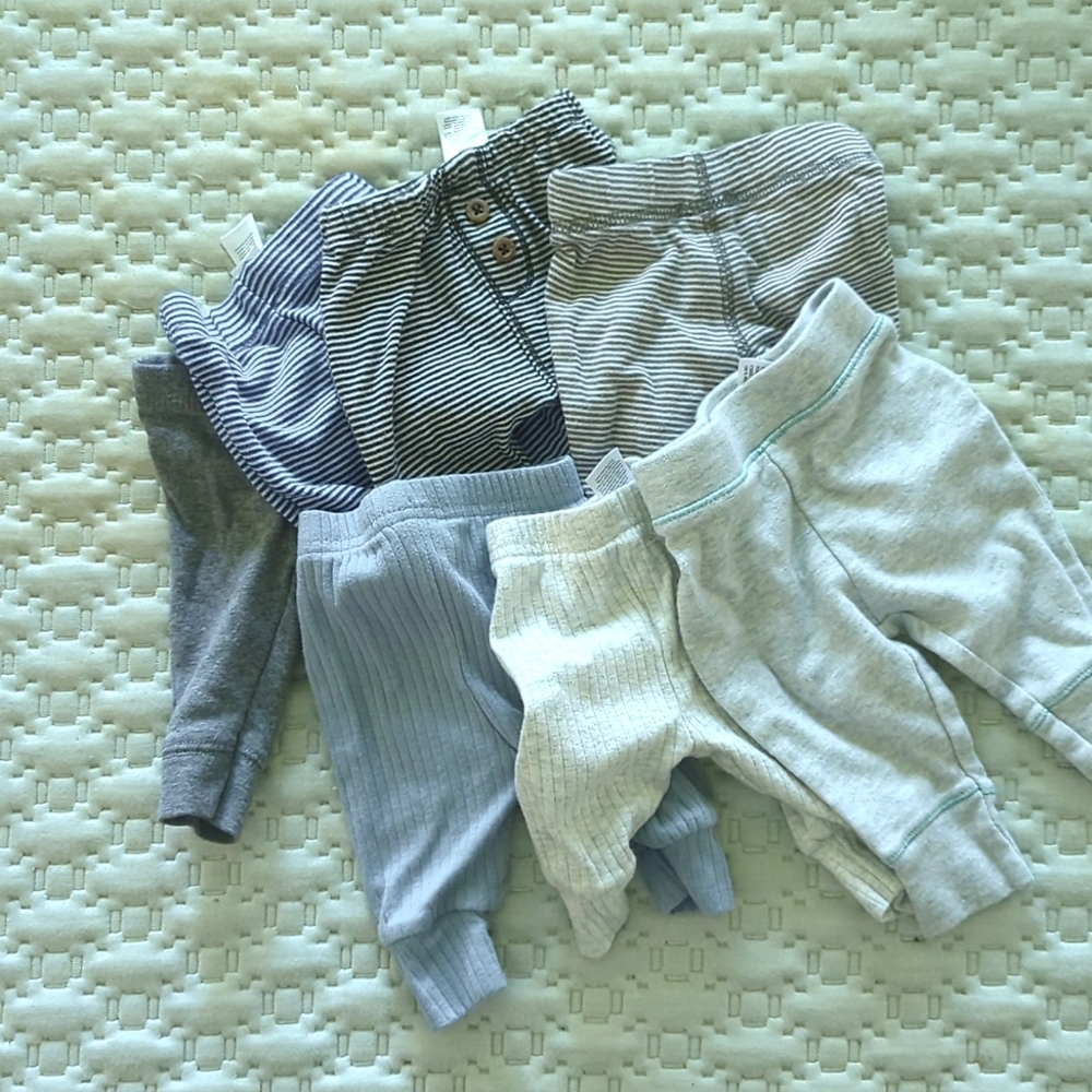 Gender neutral newborn pants